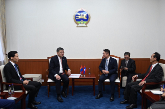 Deputy Head of Party Foreign Relations Committee Pays Courtesy Call on Mongolian People&rsquo;s Party Leaders